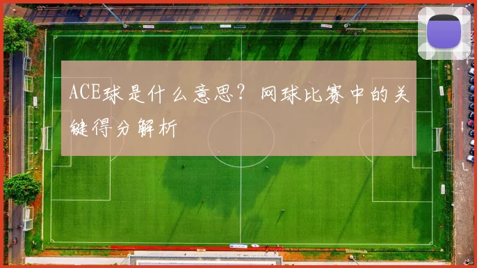 ACE球是什么意思？网球比赛中的关键得分解析